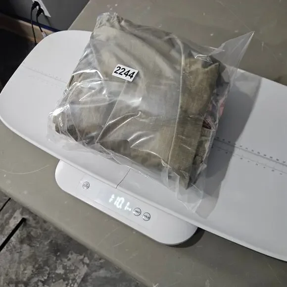 Free People Green Festival Embroidered Anorak Jacket Utility Military Boho Sz 6 - Picture 9 of 9